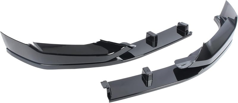 NeespoC Front Bumper Lip Splitter Spoiler Fit for BMW 5 Series G30 LCI M Sport M550i/ 530e/ 530i/ 540i 2020 2021 2022 2023 Painted Gloss Black Accessories Air Chin Body Kit - Image 5